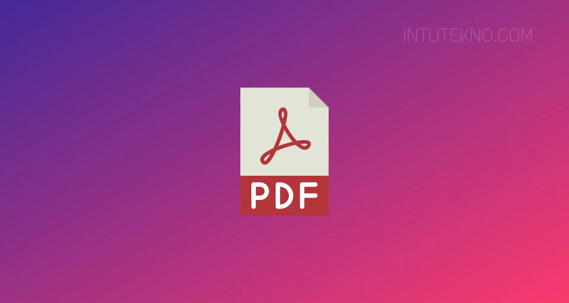 apa itu file pdf