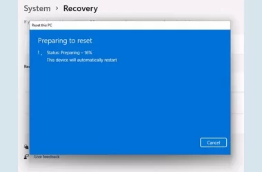 cara reset windows 11