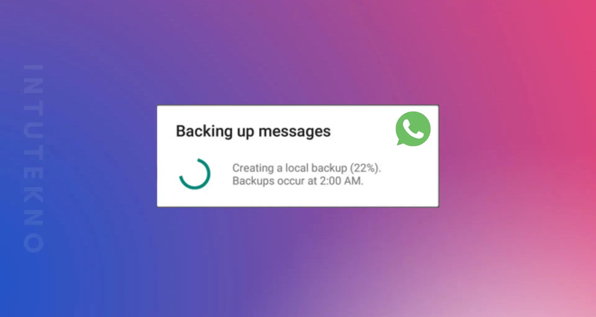 mengatasi masalah pencadangan whatsapp lama selesai