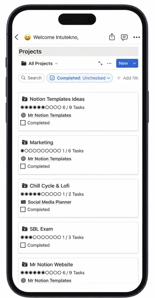 Notion Aplikasi iPhone Terbaik kategori produktivitas
