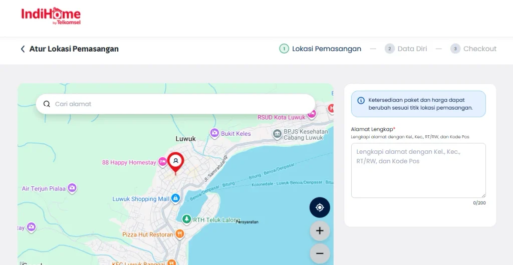cek ketersediaan IndiHome