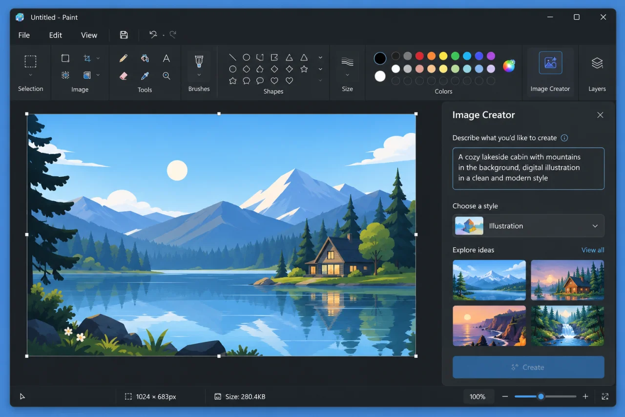 Cara Menggunakan Microsoft Paint di Windows 11