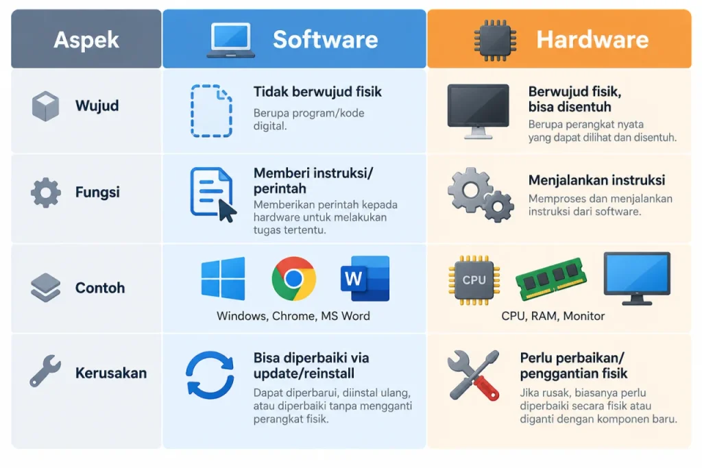 software vs hardware